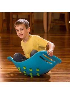 Fat Brain Teeter Rocker - Blue -Fun Puzzle For Children Shop VDF8E SQ4 0000000099 N A SLd1
