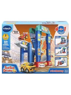 VTech Toot-Toot Drivers 4-in-1 Raceway -Fun Puzzle For Children Shop VDIY4 SQ7 0000000088 NO COLOR SLd4