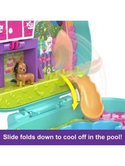 Polly Pocket Doggy Birthday Bash Compact Playset -Fun Puzzle For Children Shop VDLFO SQ6 0000000088 NO COLOR SLd3