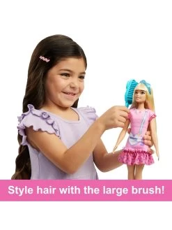 Barbie My First Barbie “Malibu” Soft Body Pre-School Doll And Accessories -Fun Puzzle For Children Shop VDLFV SQ4 0000000088 NO COLOR SLd1