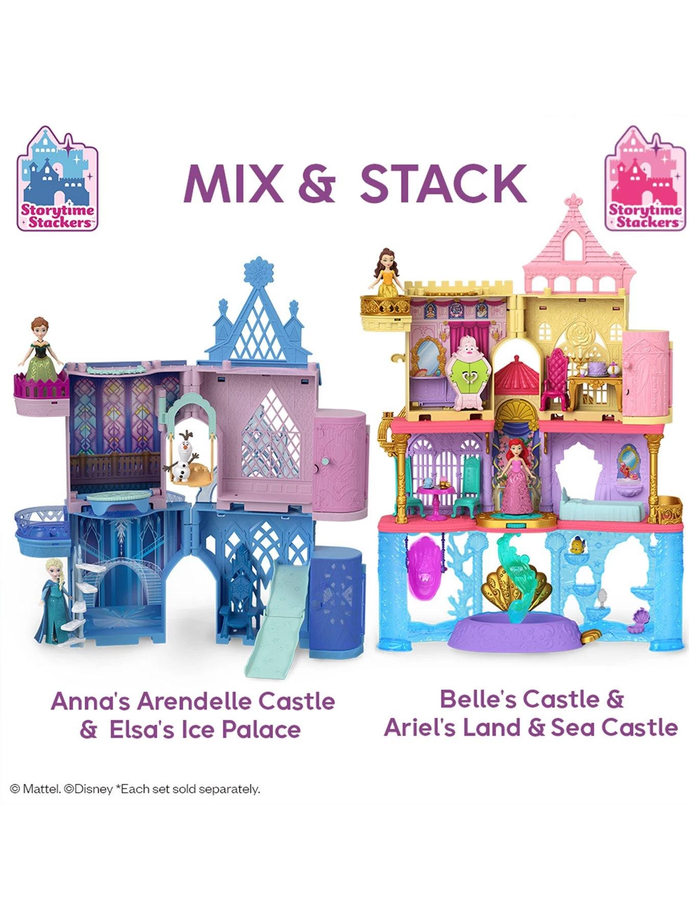 Disney Frozen Storytime Stackers Elsa's Ice Palace Doll And Playset 7 Disney Frozen Storytime Stackers Elsa's Ice Palace Doll And Playset - Image 5