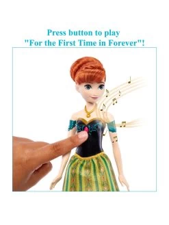Disney Frozen Singing Anna Fashion Doll -Fun Puzzle For Children Shop VDLK3 SQ4 0000000088 NO COLOR SLd1