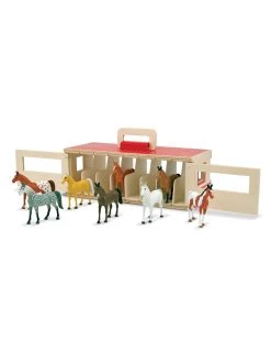 Melissa & Doug Show-Horse Stable -Fun Puzzle For Children Shop VE74P SQ4 0000000099 N A SLd1