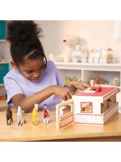 Melissa & Doug Show-Horse Stable -Fun Puzzle For Children Shop VE74P SQ5 0000000099 N A SLd2