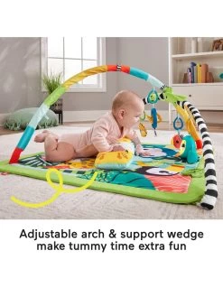 Fisher Price Fisher-Price 3-in-1 Rainforest Sensory Baby Gym -Fun Puzzle For Children Shop VEL15 SQ3 0000000099 N A SLd