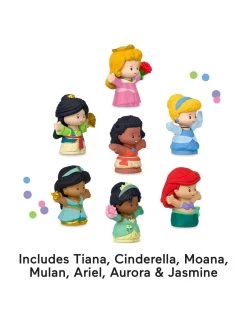 Fisher-Price Little People Disney Princess Figure Pack - Set Of 7 Characters -Fun Puzzle For Children Shop VEL1J SQ4 0000000099 N A SLd1