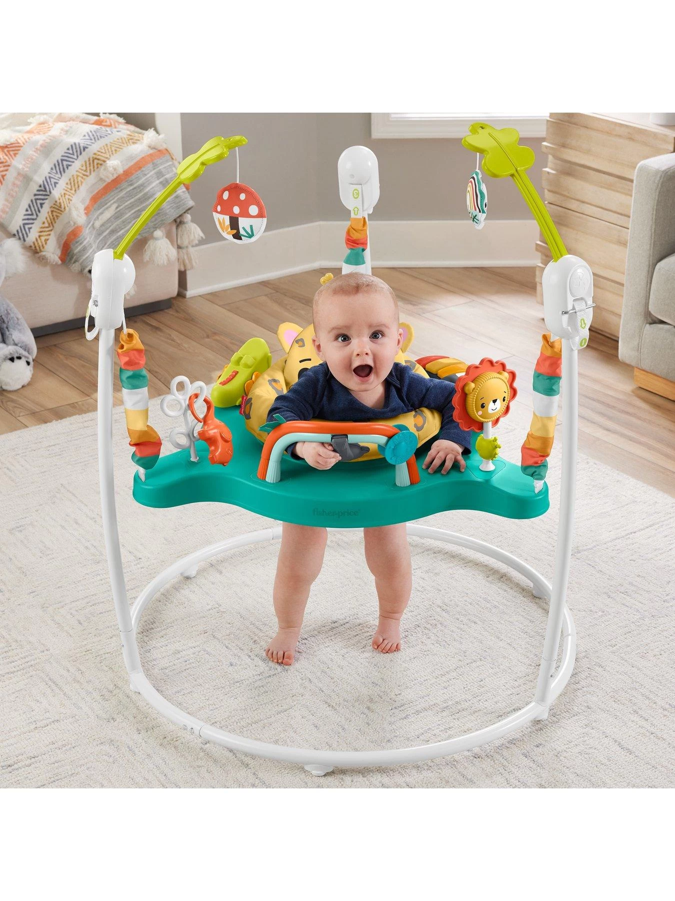 Fisher Price Fisher-Price Leaping Leopard Jumperoo Activity Center 3 Fisher Price Fisher-Price Leaping Leopard Jumperoo Activity Center