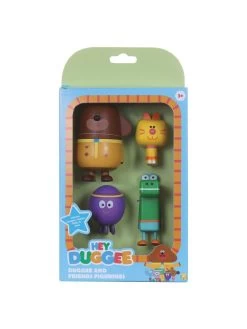 Hey Duggee 4 Figure Pack - Duggee/Enid/Betty/Happy -Fun Puzzle For Children Shop VEPC5 SQ3 0000000088 NO COLOR SLd