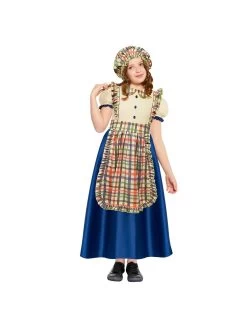 Victorian Girl Check Deluxe Costume -Fun Puzzle For Children Shop VF3I1 SQ3 0000000099 N A MDd