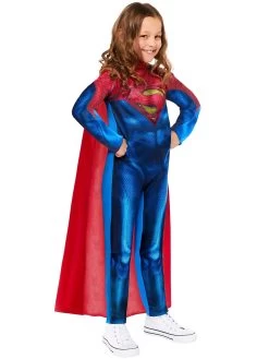 Superman Supergirl Girls Jumpsuit -Fun Puzzle For Children Shop VF3JM SQ3 0000000099 N A MDd