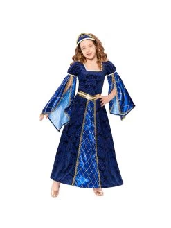 Tudor Princess Blue Deluxe Costume