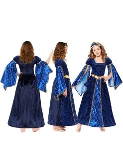 Tudor Princess Blue Deluxe Costume 9 Tudor Princess Blue Deluxe Costume -Fun Puzzle For Children Shop VF3LC SQ4 0000000099 N A MDd1