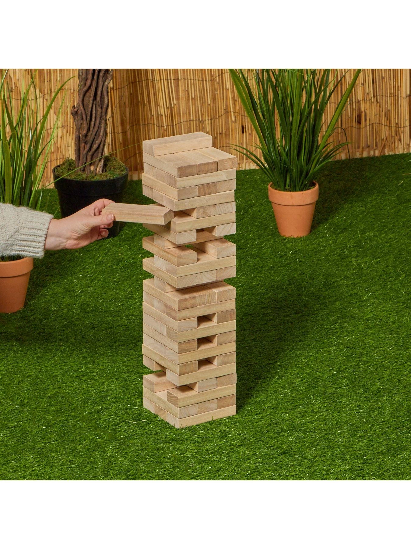Sunshine Fun Club Wooden Tumbling Tower 3 Sunshine Fun Club Wooden Tumbling Tower