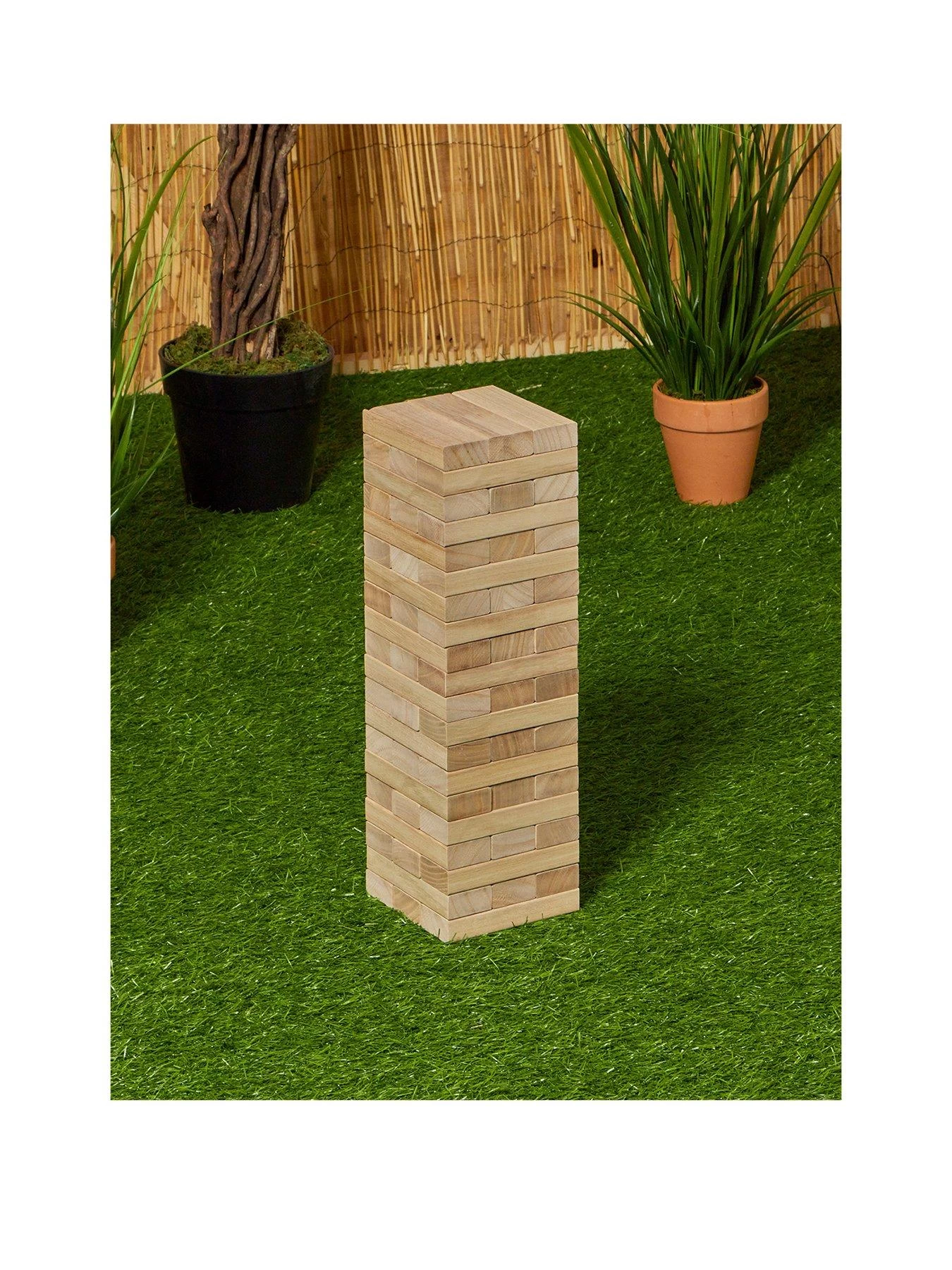Sunshine Fun Club Wooden Tumbling Tower 4 Sunshine Fun Club Wooden Tumbling Tower - Image 2