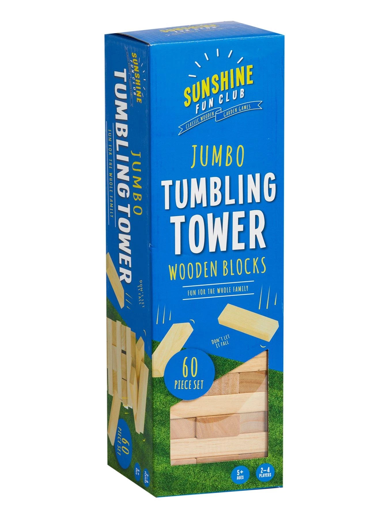 Sunshine Fun Club Wooden Tumbling Tower 5 Sunshine Fun Club Wooden Tumbling Tower - Image 3