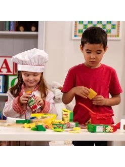 Melissa & Doug Prepare & Serve Pasta -Fun Puzzle For Children Shop VFQBI SQ5 0000000099 N A SLd2