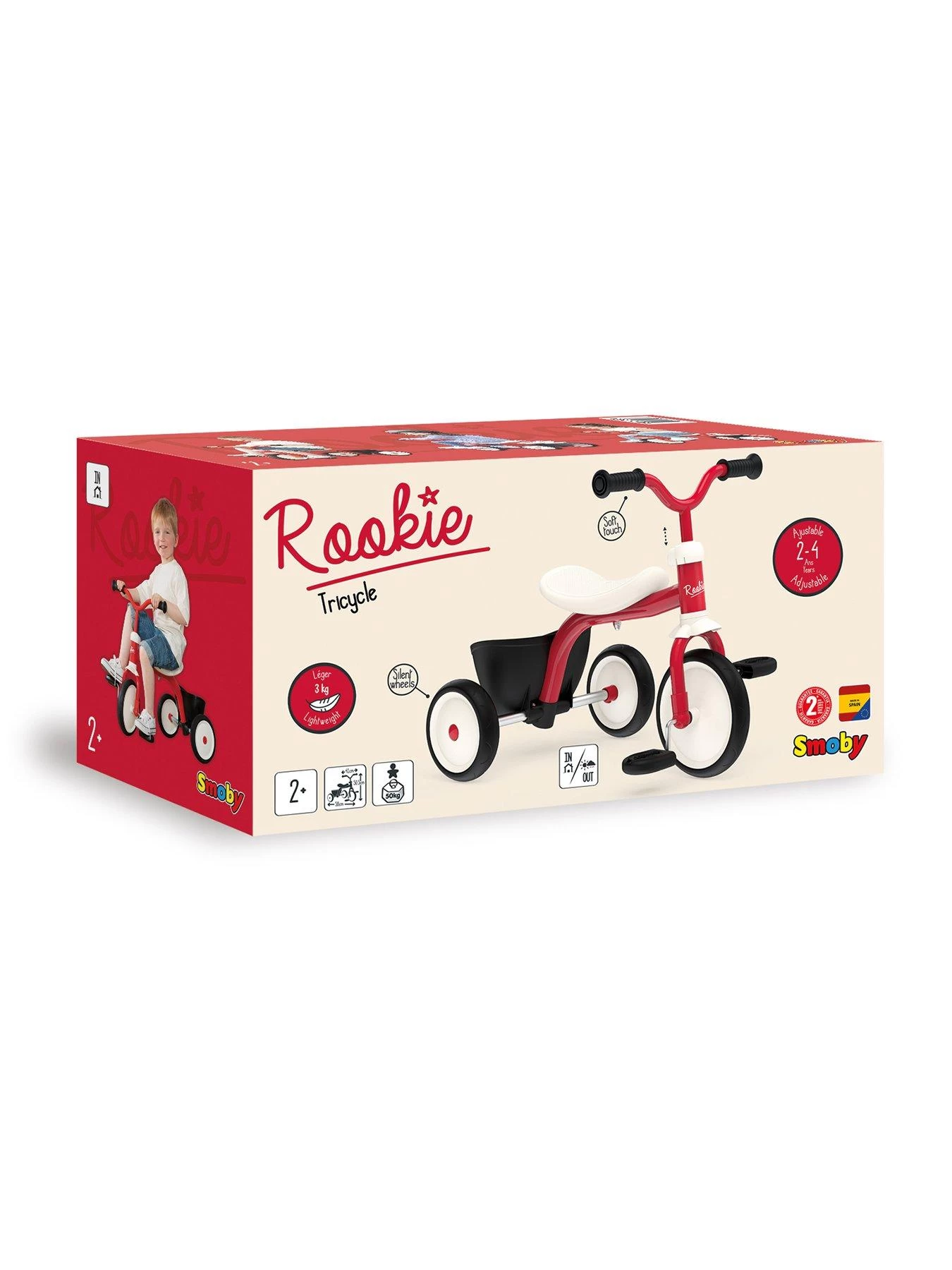 Smoby Rookie Tricycle 9 Smoby Rookie Tricycle - Image 7