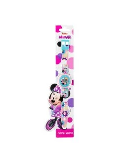 Disney Minnie Mouse Multicoloured Digital Watch -Fun Puzzle For Children Shop VG4J9 SQ3 0000000029 MULTI MDd