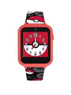 Pokemon Pokemon Red Printed Character Pritned Strap Smart Watch