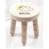 Treat Republic Personalised Smiling Cloud Wooden Stool -Fun Puzzle For Children Shop VGD5P SQ1 0000000099 N A SLf