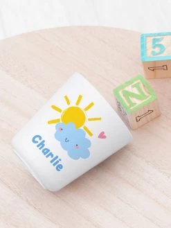 Treat Republic Personalised Baby Dinner Set - Pastel Sky -Fun Puzzle For Children Shop VGD5S SQ4 0000000099 N A SLd2