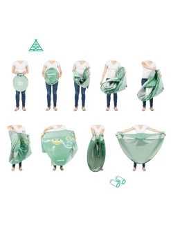 Badabulle Anti-UV Baby Pop Up Beach/Garden Summer Tent - Sage -Fun Puzzle For Children Shop VGX5Y SQ5 0000000644 SAGE SLd2