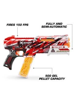X-SHOT Hyper Gel Cluch Blaster, Semi And Fully Automatic Manual Prime Gel Blaster & 5,000 Hyper Gel Pellets -Fun Puzzle For Children Shop VHZIN SQ4 0000000088 NO COLOR SLd1