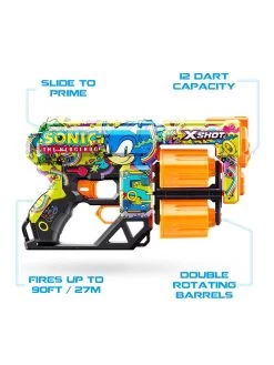 X-SHOT Skins Dread Sonic (12 Darts) -Fun Puzzle For Children Shop VHZIQ SQ4 0000000088 NO COLOR SLd1