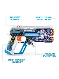 X-SHOT Skins Laser 360° 2 Laser Blasters And Infrared Headsets (180ft Range) By ZURU -Fun Puzzle For Children Shop VHZIS SQ5 0000000088 NO COLOR SLd2