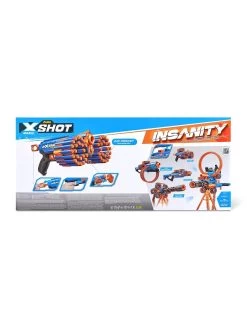 X-SHOT Insanity Mad Mega Barrel By ZURU -Fun Puzzle For Children Shop VIC4U SQ3 0000000088 NO COLOR SLd