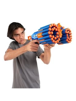 X-SHOT Insanity Mad Mega Barrel By ZURU -Fun Puzzle For Children Shop VIC4U SQ7 0000000088 NO COLOR SLd4