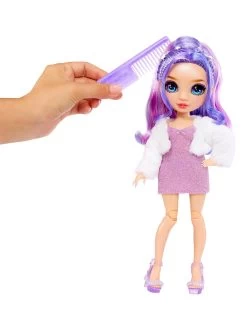 Rainbow High Fantastic Fashion Doll - Violet (Purple) -Fun Puzzle For Children Shop VIM0X SQ4 0000000099 N A SLd1
