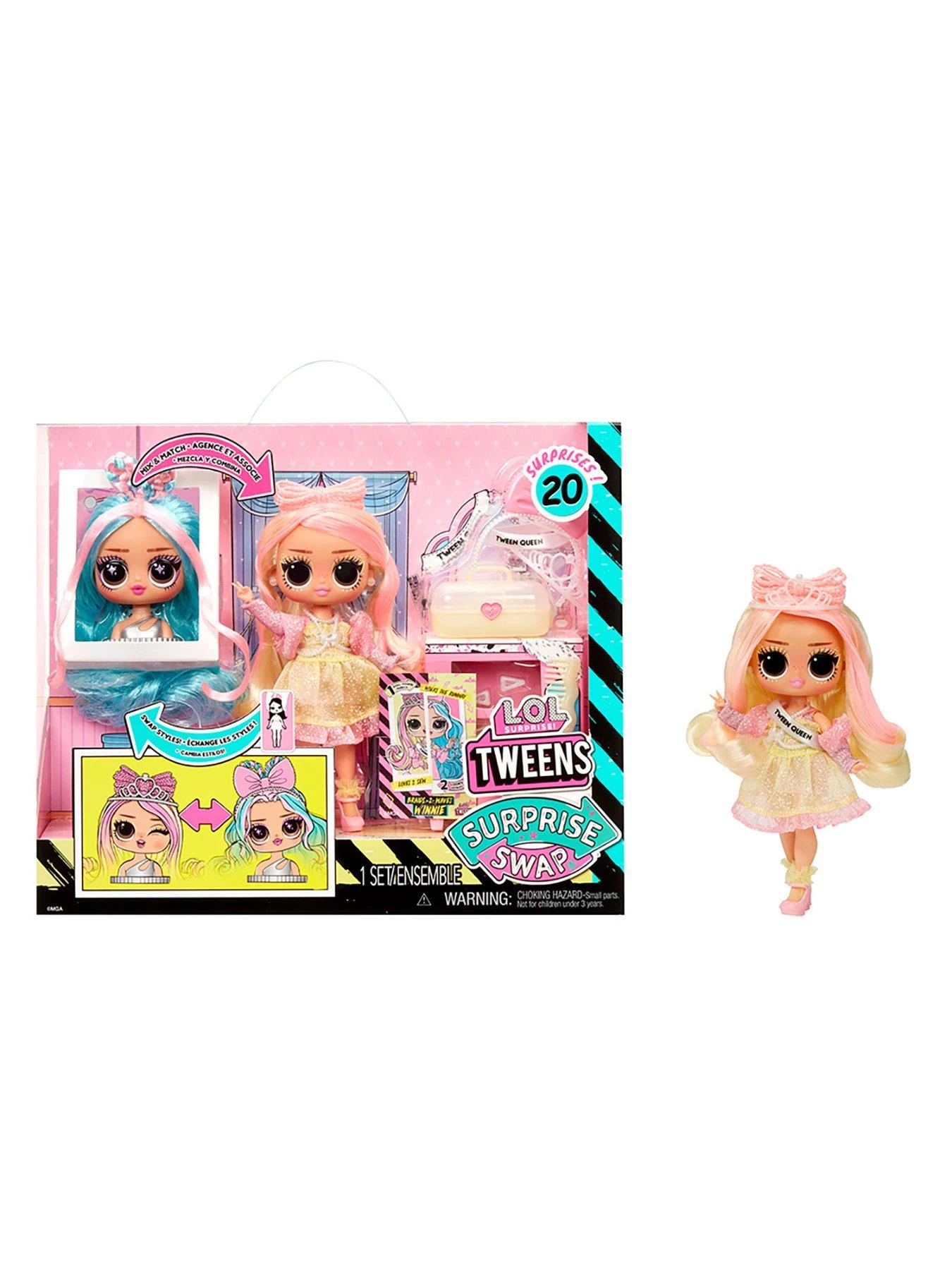 L.O.L. Surprise! L.O.L Surprise! L.O.L. Surprise Tweens Surprise Swap Fashion Doll- Braids-2-Waves Winnie 6 L.O.L. Surprise! L.O.L Surprise! L.O.L. Surprise Tweens Surprise Swap Fashion Doll- Braids-2-Waves Winnie - Image 4