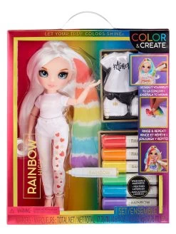 Rainbow High Colour & Create Fashion Doll - Blue Eyes -Fun Puzzle For Children Shop VIM1L SQ6 0000000099 N A SLd3