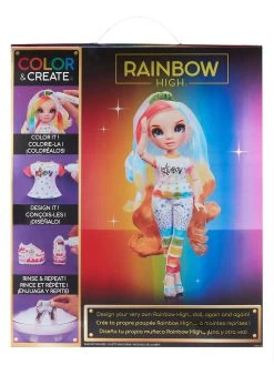 Rainbow High Colour & Create Fashion Doll - Blue Eyes -Fun Puzzle For Children Shop VIM1L SQ7 0000000099 N A SLd4