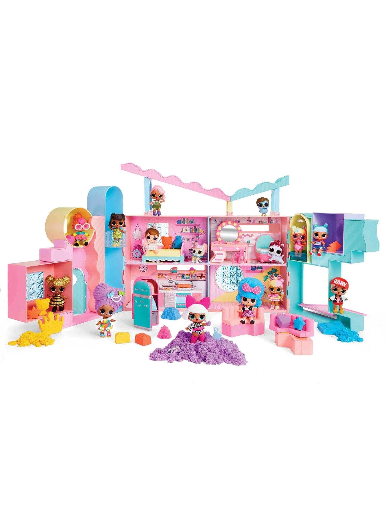 L.O.L. Surprise! L.O.L Surprise! L.O.L. Surprise Squish Sand Magic House With Tot 3 L.O.L. Surprise! L.O.L Surprise! L.O.L. Surprise Squish Sand Magic House With Tot