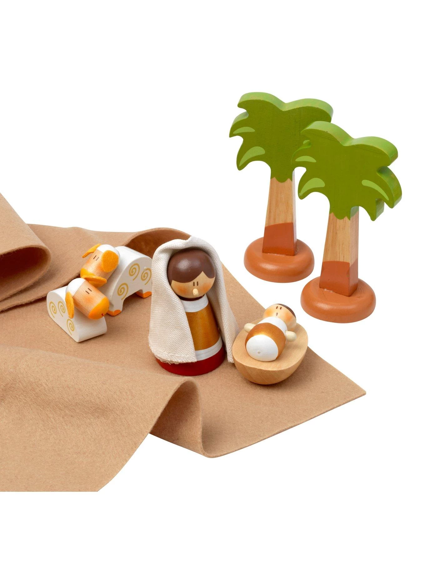 John Adams Sevi Wooden Nativity Set Big 5 John Adams Sevi Wooden Nativity Set Big - Image 3