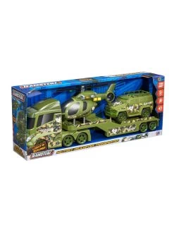 Teamsterz Light And Sound Military Transporter