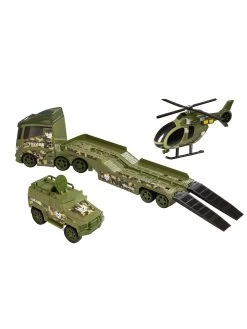 Teamsterz Light And Sound Military Transporter -Fun Puzzle For Children Shop VITWD SQ4 0000000088 NO COLOR SLd1