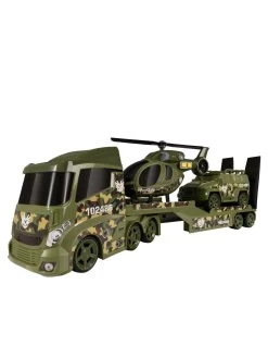 Teamsterz Light And Sound Military Transporter -Fun Puzzle For Children Shop VITWD SQ5 0000000088 NO COLOR SLd2