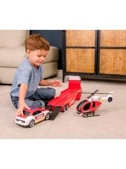 Teamsterz Light And Sound Fire Helicopter Transporter -Fun Puzzle For Children Shop VITWJ SQ5 0000000088 NO COLOR SLd2