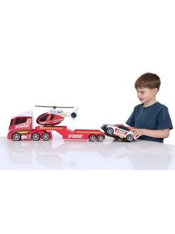 Teamsterz Light And Sound Fire Helicopter Transporter -Fun Puzzle For Children Shop VITWJ SQ7 0000000088 NO COLOR SLd4