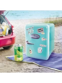 So Chill Mini Fridge - Teal -Fun Puzzle For Children Shop VJAF2 SQ7 0000000088 NO COLOR SLd4