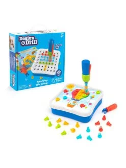 Design & Drill Rivet Pop Workshop Fine Motor Skills Toy For Creative Play -Fun Puzzle For Children Shop VJSB1 SQ4 0000000099 N A SLd1