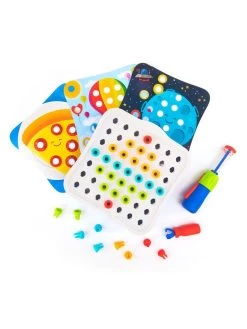 Design & Drill Rivet Pop Workshop Fine Motor Skills Toy For Creative Play -Fun Puzzle For Children Shop VJSB1 SQ6 0000000099 N A SLd3