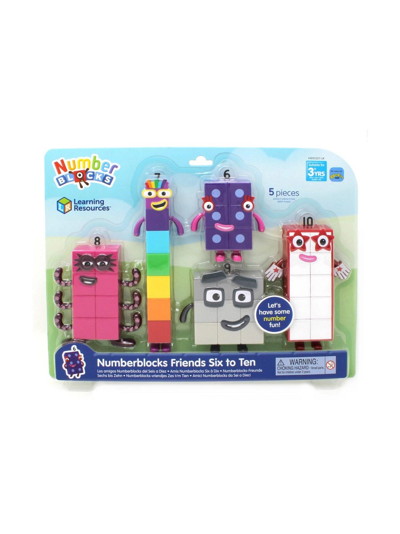 LEARNING RESOURCES Numberblocks Friends Six To Ten Collectable Figures For Imaginative Play 4 LEARNING RESOURCES Numberblocks Friends Six To Ten Collectable Figures For Imaginative Play - Image 2