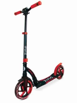 Zinc Big Wheeled Urban 230mm Scooter (Red)