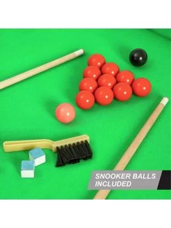 Hy-Pro Snooker And Pool Table (4ft 6inch) 11 Hy-Pro Snooker And Pool Table (4ft 6inch) -Fun Puzzle For Children Shop VJY41 SQ3 0000000099 N A SLd