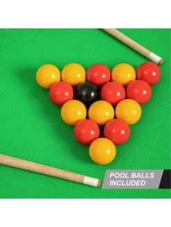 Hy-Pro Snooker And Pool Table (4ft 6inch) 12 Hy-Pro Snooker And Pool Table (4ft 6inch) -Fun Puzzle For Children Shop VJY41 SQ4 0000000099 N A SLd1
