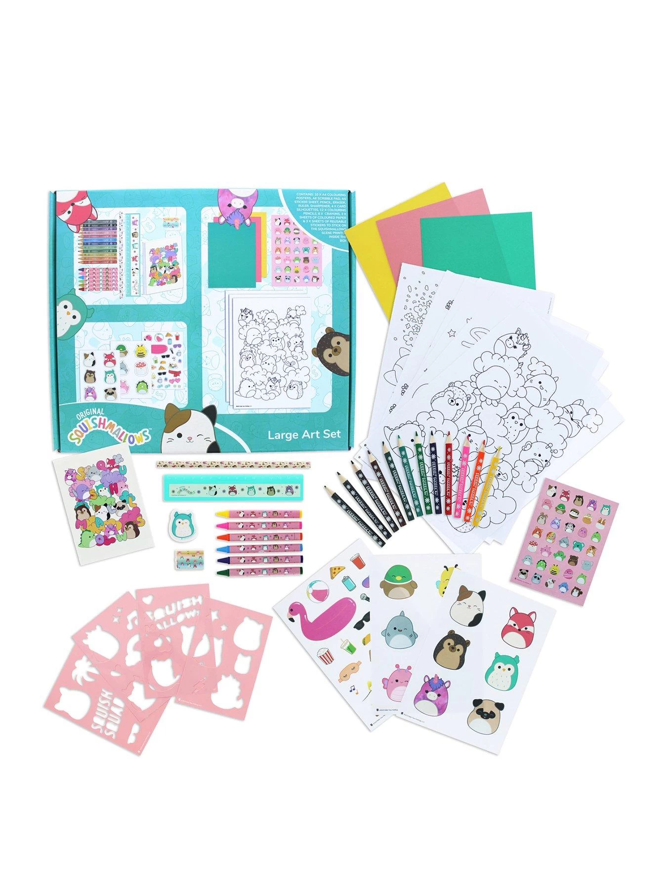 Squishmallows Large Art Set 3 Squishmallows Large Art Set